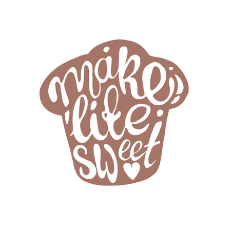 Hand drawn vector illustration of bakery banner. Pastry and bakery for fast food menu, cafe decor, ad, label, tagのイラスト素材