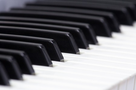 Piano keys as a background. Close viewの写真素材