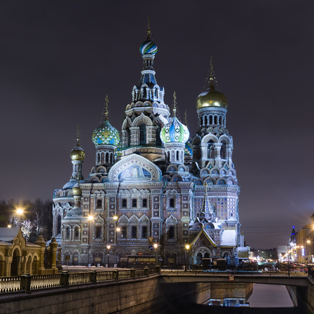 Church of the Savior on Blood. St. Petersburg. Russiaのeditorial素材