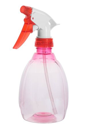 Liquid sprayer isolated on white backgroundの写真素材