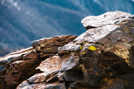 Stones texture and background close up. Rock texture