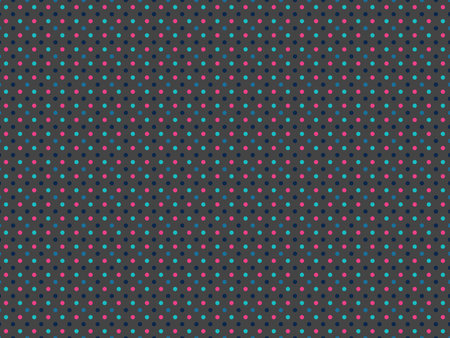 Seamless pattern with colorful polka dots on dark blue backgroundの写真素材