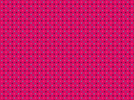 Seamless pattern with polka dots. Vector illustration. Pink background.の写真素材