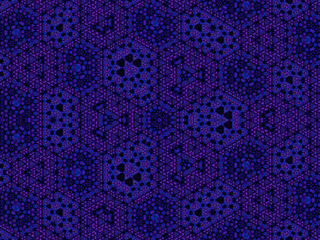 Abstract colorful hexagon square geometric seamless pattern symmetric kaleidoscope fashion, designの写真素材