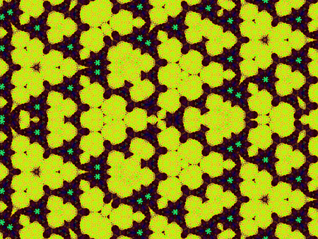 Abstract colorful geometric seamless pattern symmetric kaleidoscope fashion, designの写真素材