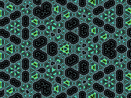 Seamless background pattern. Abstract kaleidoscope fabric design textureの写真素材