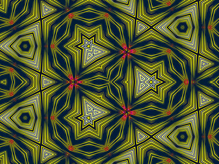 Abstract kaleidoscope background. Beautiful multicolor kaleidoscope texture. Unique kaleidoscope design.の写真素材