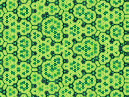 Seamless kaleidoscope pattern. Seamless kaleidoscope pattern for background.の写真素材