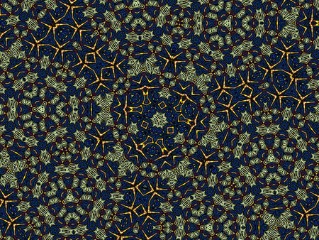 Seamless pattern with abstract geometric ornament. Repeating sample figure and line. For fashion interiors design, wallpaper, textile industryの写真素材