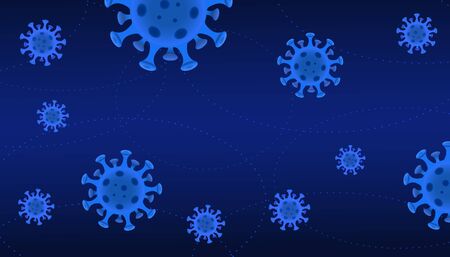 Coronavirus   denoted is single-stranded RNA virusのイラスト素材