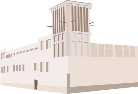 Heritage buildingのイラスト素材