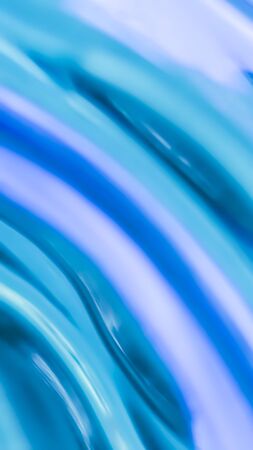 Abstract striped blue background with light and dark stripes and stains...の写真素材