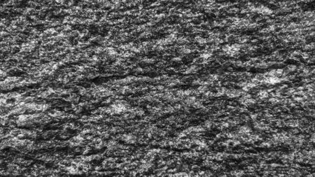 Dark abstract textured background with a texture of natural stone with black and white spots, natural granite.の写真素材