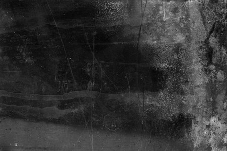 Grunge black and white background. Texture of old concrete wallの写真素材