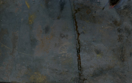Rusty metal texture. Abstract background, empty template for design.の写真素材