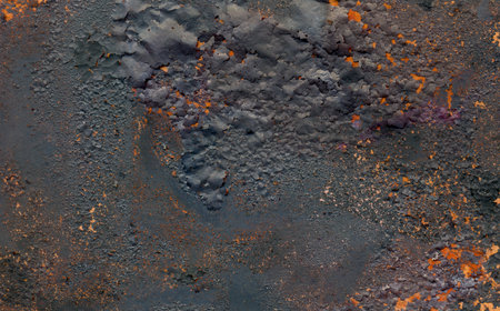 Rusty metal texture background for design with copy space for text or image.の写真素材