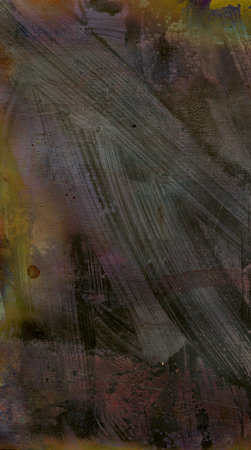 Grunge background with spots of paint, scratches and stains.の写真素材