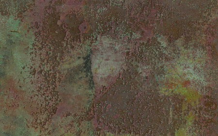 rusty metal background texture with some spots and spots on it.の写真素材
