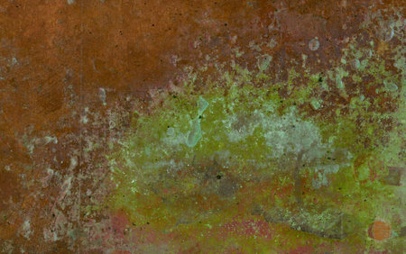 rusty metal texture. background old rusty metal with peeling paintの写真素材