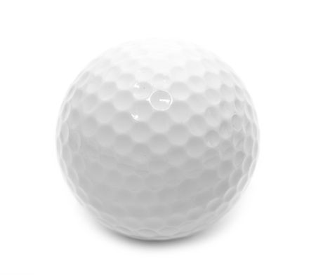 ball  on a white backgroundの写真素材