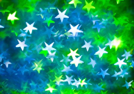 brilliant varicoloured lights as backgroundの写真素材