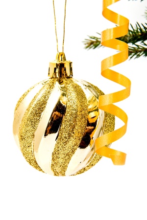 christmas decorations on a white background 
の写真素材