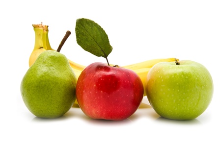 fruit on a white background の写真素材