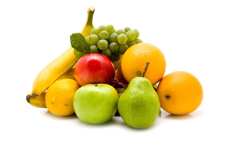 fruit on a white background の写真素材