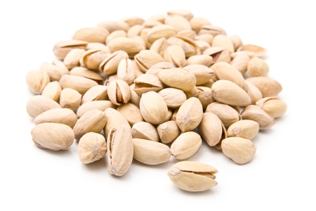 peanut on a white background の写真素材