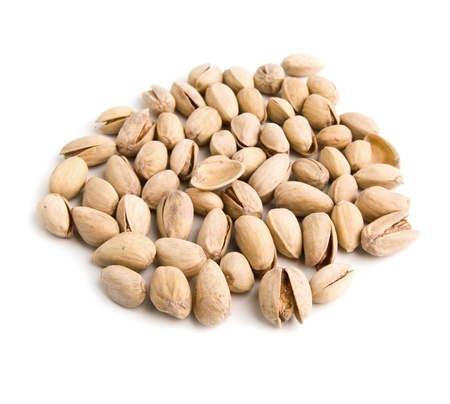 peanut on a white background の写真素材