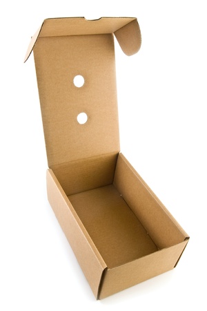 box on a white background の写真素材