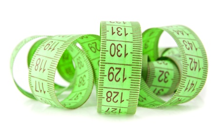 meter on a white backgroundの写真素材