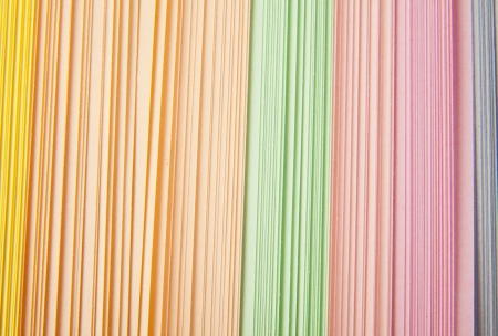 colored paper as a backgroundの写真素材