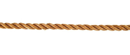 rope on a white background