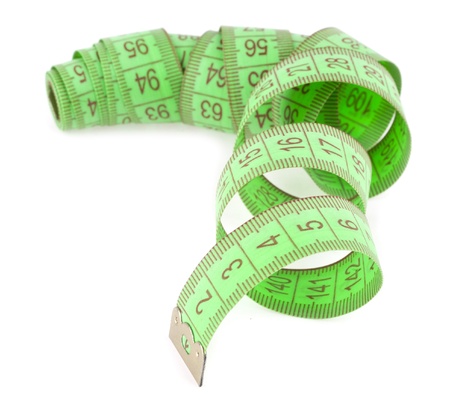 meter on a white backgroundの写真素材