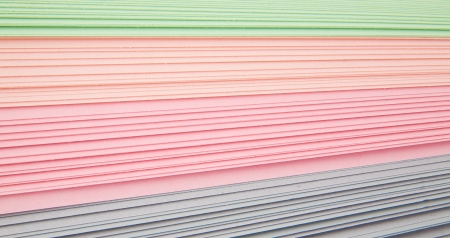 colored paper as a backgroundの写真素材