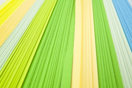 colored paper as a backgroundの写真素材