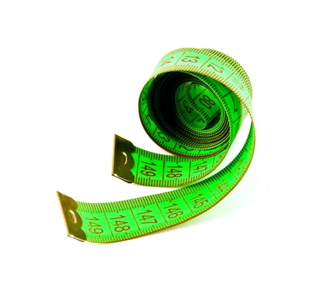 meter on a white background の写真素材