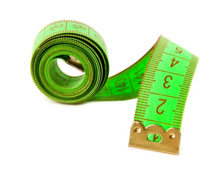 meter on a white backgroundの写真素材