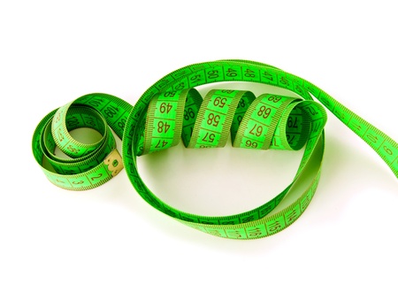 meter on a white backgroundの写真素材