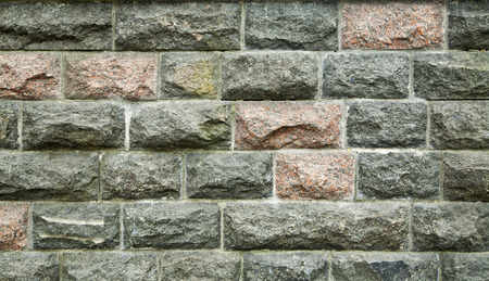 Stone wall from a graniteの写真素材