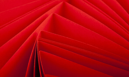 red pieces of paper as a backgroundの写真素材
