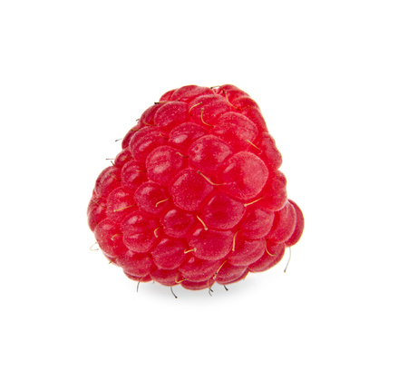 berry of raspberry on a white background
