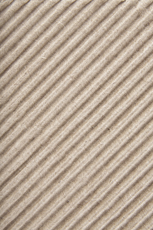 paper corrugated cardboard as backgroundの写真素材