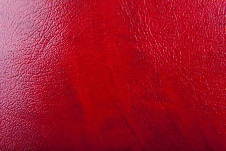 abstract red leather-like texture background closeupの写真素材