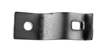 metal bracket isolated on white background