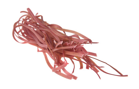 pasta isolated on a black background