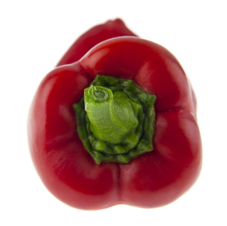 pepper isolated on white backgroundの写真素材