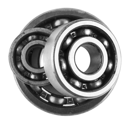 bearings isolated on white backgroundの写真素材