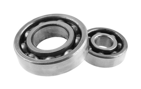 bearings isolated on white backgroundの写真素材